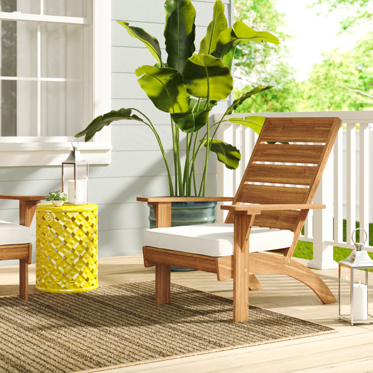 Beachcrest Home Katniss Patio Chair with Cushions & Reviews Wayfair